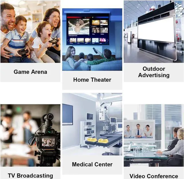 Alt view image 2 of 7 - Fiber Optic Hdmi 2.1 Cable 8K 16FT, Supports 8K@60Hz 4K@120Hz, 48Gbps, Dynamic HDR,ARR, Dolby Atmos, HDCP 2.2 & 2.3, Compatible with Apple-TV, PS5, PS4, Xbox One Series X, RTX 3080 3090