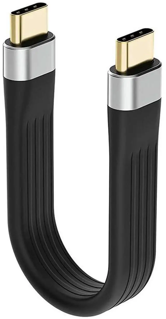Main image of For 4K USB-C 3.1 Gen 2 Cable 10G Emark Chip Short Type C USB-C to USB-C Video Sync Charger Cable PD 60W 4K Video