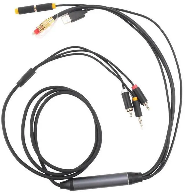 Main image of For Digital to Analog Audio Conversion Cable, Digital SPDIF/Optical & Coaxial to Analog L/R RCA Audio Cable for / /TV