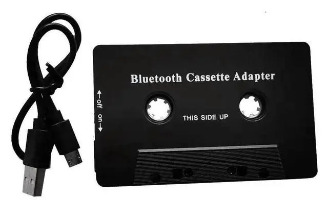 Main image of For U Cassette 5.0 Audio Car Tape Aux Stereo Adapter with Mic for Phone AUX Cable CD Player