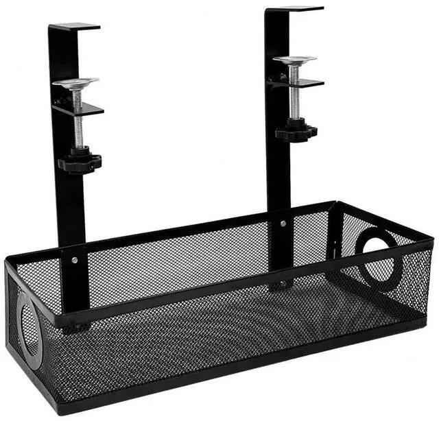 Main image of For Under Desk Cable Management Box Tray Under Desk Wire Management Box Clamp Under Table Cord Management Organizer