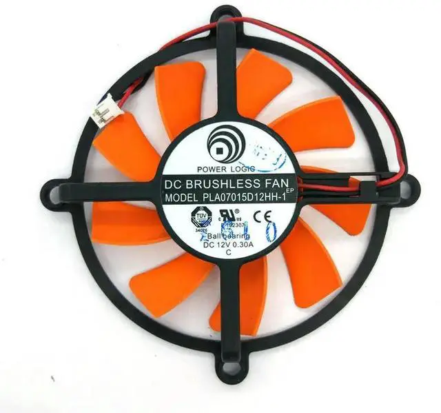 Main image of FOR for graphics card cooling fan PLA07015D12HH-1 12V 0.30A 2lines