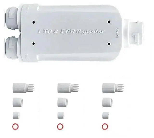 Main image of For 48V POE Repeater 1 To 2 Poe Extender IP66 Waterproof 10/100Mbps 500M Extension For POE