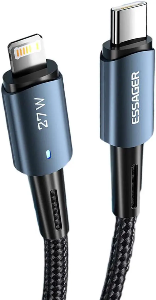 Main image of USB C to Lightning Cable,Type C to Lightning Cable, Fast Charging Cable [Apple MFi Certified] Compatible with iPhone 11 12 14 Pro Max Mini Xs Xr X 8 iPad MacBook (2-Pack, 6.6ft)