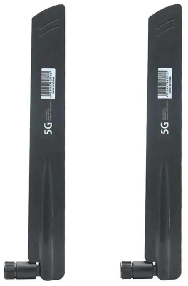 Main image of For 2 Pcs 3G 4G 5G Antenna 600-6000MHz 18DBi Gain SMA Male for Wireless Network Card Wifi Router High Signal(C)