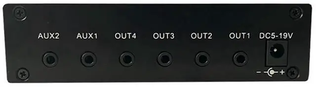 Main image of For AU-204 Stereo Audio Signal Mixer Board Headphone Driver Power Amplifiers Mixer Distributor 3.5MM