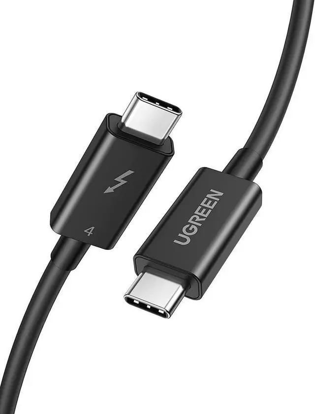 Main image of Thunderbolt 4 Cable, 2.6FT USB-C to USB-C Cable with 100W Fast Charging and 8K Video, Compatible with Thunderbolt 3, USB4 and USB-C, MacBook, eGpu, USB-C Docking Stations