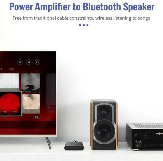 Main image of For 5.2 Audio Receiver RCA 3.5mm AUX Jack Stereo Music Wireless Adapter with Mic for Car Kit Speaker Amplifier