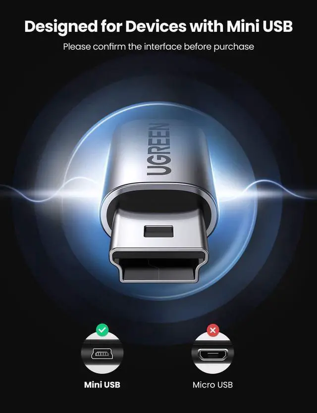 Alt view image 5 of 7 - Mini USB Cable, 2 Pack (10 FT +10 FT) USB 2.0 Cable Nylon Braided USB Mini B Charging Cord Compatible with GoPro Hero 3+, PS3 Controller, Digital Camer, Dash Cam, MP3 Player, Garmin Nuvi GPS