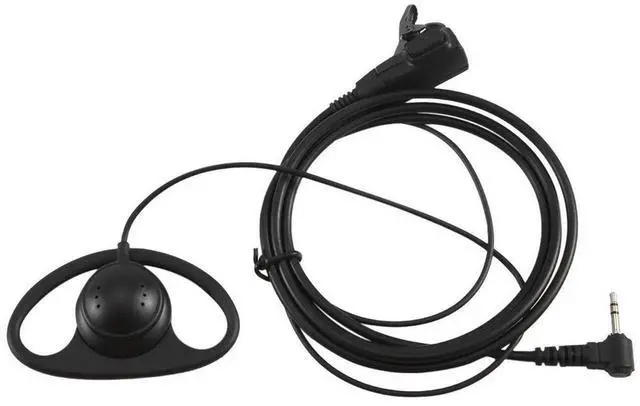 Main image of For 1 Pin D Type Headset Ear Hook Earphone PTT Mic Earpiece for Portable TLKR T3 T4 T60 T80 MR350R Walkie