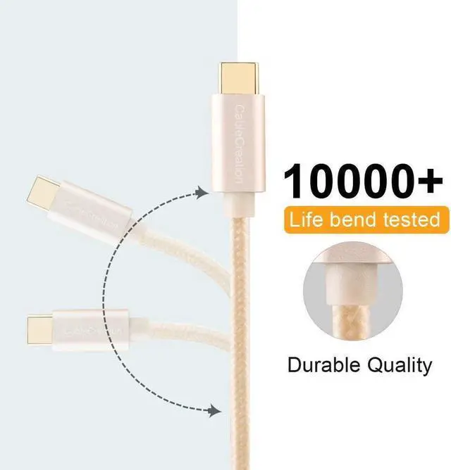 Alt view image 2 of 7 - USB C to USB Cable Short 0.8FT Durable USB C to USB A Short USB C Cable Fast Charging 3A 480Mbps Data USB A to USB C for Power Bank Stylus Pen S21 S20 Pixel GoPro Hero 25cm Gold