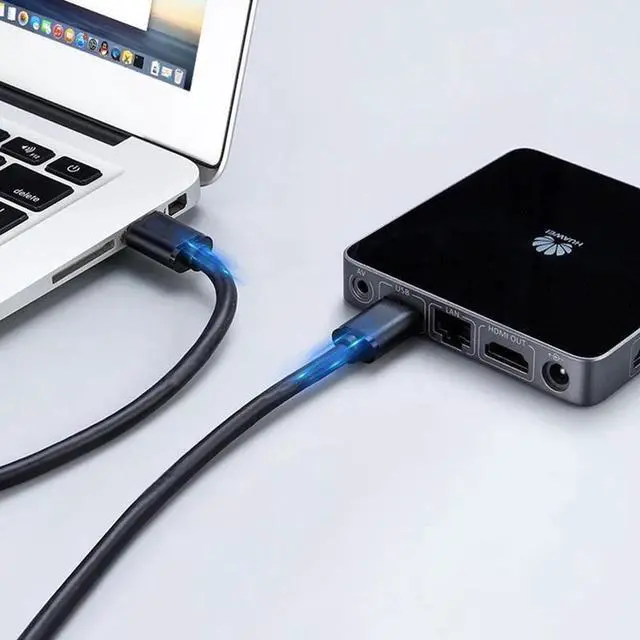 Alt view image 5 of 7 - 0.5m/1.64ft USB 3.0 Type A to A Cable Male to Male High Speed Data Cord for Data Transfer Compatible for Hard Drive, Laptop, DVD Player, TV, USB 3.0 Hub, Monitor and More