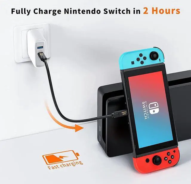 Alt view image 5 of 7 - Short USB C to USB C Cable 1FT 100W Fast Charging Cable 10Gbps Data Cable USB3.1 C to C Cable Support 4K Video for Oculus Quest/Link MacBook Pro Air Samsung T3 SSD Note 10 0.3m Black