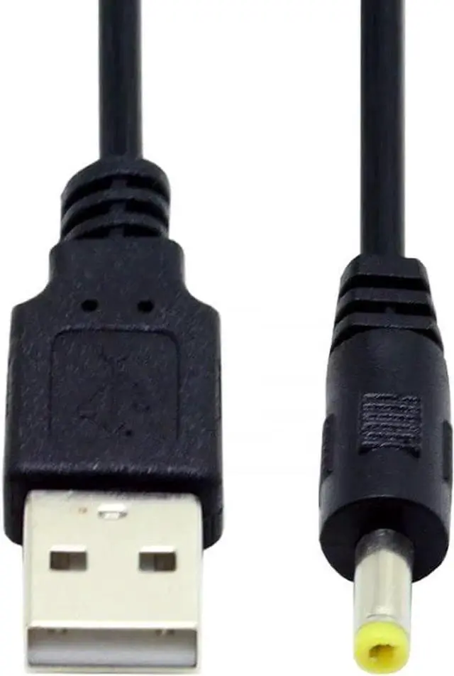 Alt view image 5 of 6 - USB to DC 4.0x1.7mm Cable,USB 2.0 Type A Male to DC 5V 4.0x1.7mm Power Round Plug Cable 24AWG 150cm