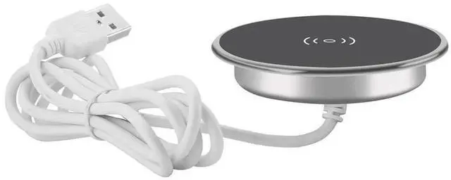 Main image of For Built in Desktop Wireless Charger Desktop Furniture Embedded Fast Wireless Charger Charging for Smartphone