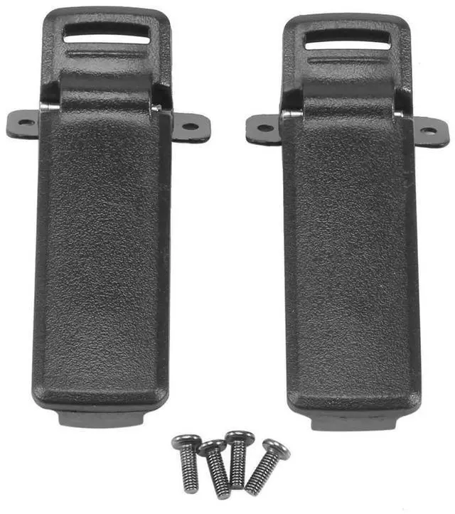 Main image of For 2Pcs Walkie Talkie Spare Part Back Belt Clip for 2-way UV5R For intercom UV5R 5RA 5R + 5RB 5RC