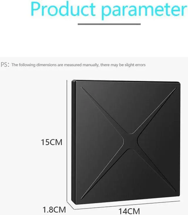 Alt view image 6 of 7 - External CD DVD Optical Drive Type C Dual Port DVD Burner CD DVD Rewriter Burner Writer Support SD cards Reader Compatible with Windows XP/7/8/10, MacOS, Linux for MacBook, Laptop, Desktop
