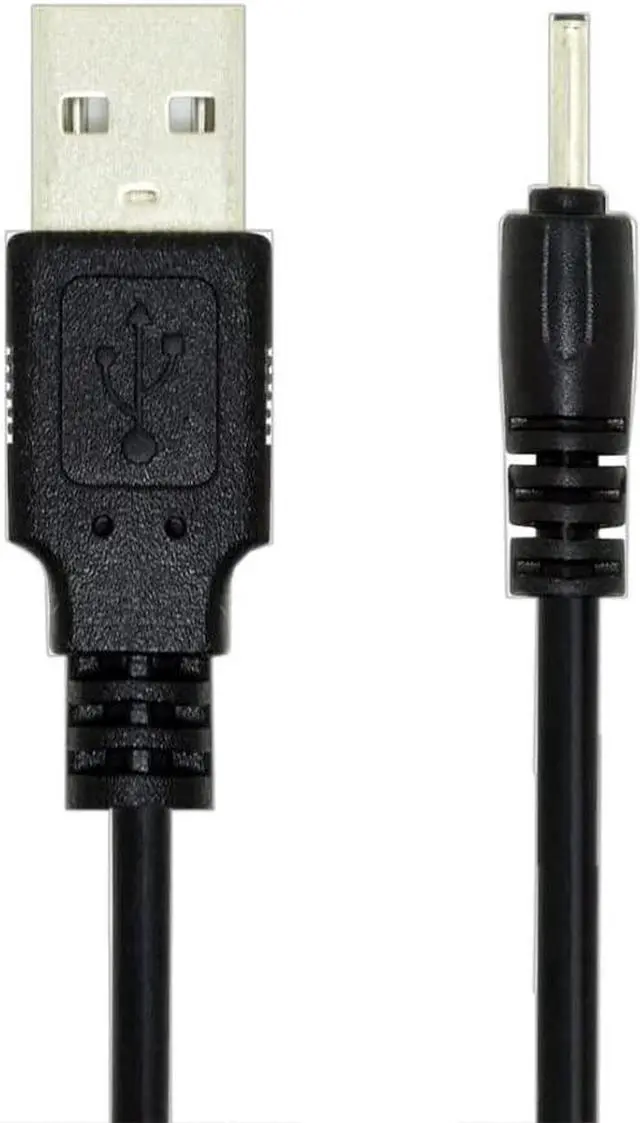 Alt view image 2 of 6 - USB to DC 2.0x0.7mm Cable,USB 2.0 Type A Male to DC 5V 2.0x0.7mm Power Round Plug Cable 24AWG 150cm