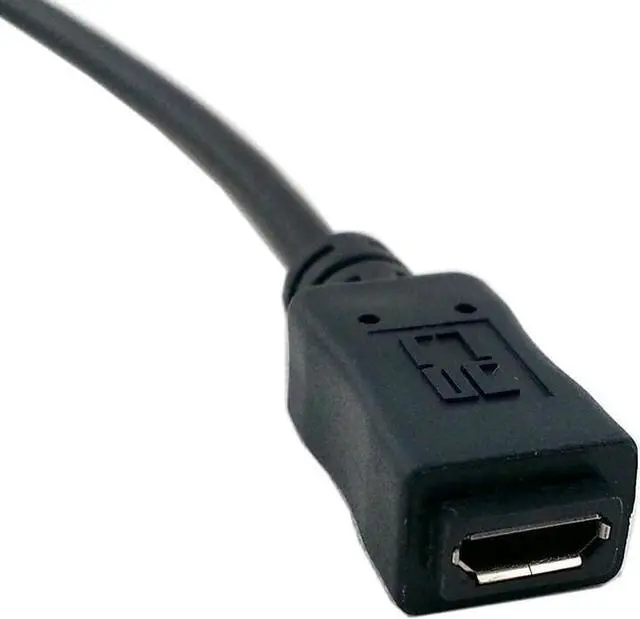 Alt view image 7 of 7 - Micro USB 2.0 Type B 5Pin Male to Micro USB Female Extension Cable 1.64ft Full Pin Connected for Tablet & Phone & MHL & OTG Extension