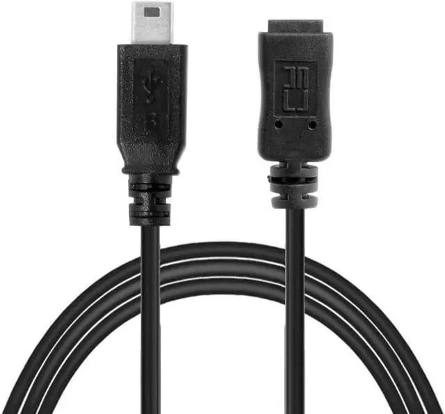 Alt view image 3 of 7 - USB 2.0 Mini USB 5Pin Male to Female Extension Adapter Cable 5ft Mini USB Extension Cable