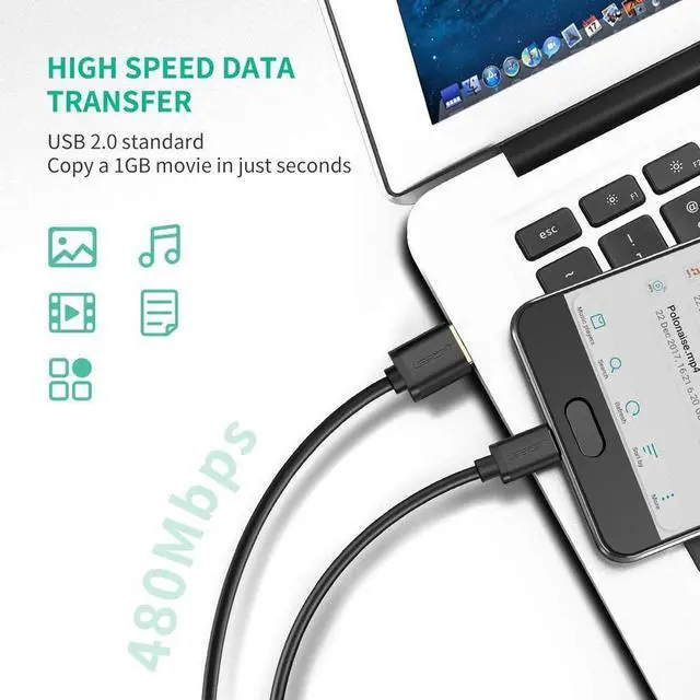 Alt view image 4 of 7 - USB C Cable USB A to Type C Fast Charger Compatible for Samsung Galaxy S9 S8 S10 Plus Note 9 8, Nintendo Switch, GoPro Hero 7 6 5, LG Stylo 4 G8 G7 V40 V20 V30 G6, Motorola Razr Moto G7 (3FT)