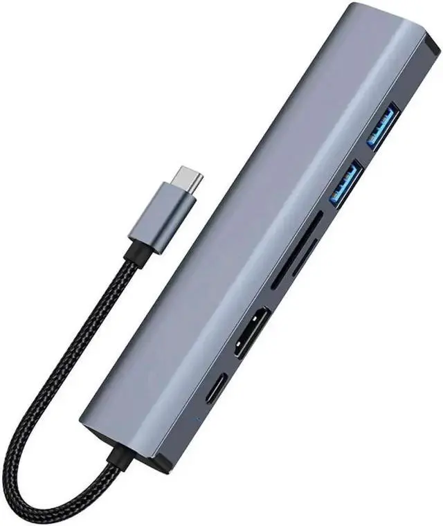 Main image of USB 3.0 Hub Ethernet Adapter 1000M Gigabit Network Converter with 2 USB3.0 Ports Hub Compatible with Laptop PC Nintendo Switch MacBook Mac XPS Windows Linux macOS, and More