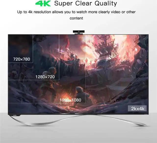 Alt view image 7 of 7 - USB C to HDMI VGA Adapter,Type C Hub with 4K@30hz HDMI, 1080P VGA, 2 Screens Different Display, Compatible with MacBook Pro/Air/ipad Pro/Chromebook Pixel/Dell XPS/Nintendo Switch/Samsung,Silver
