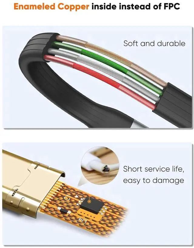 Alt view image 3 of 7 - [MFi Certified] iPhone Charging Cable Short 15 cm, USB to Lightning Cable iPhone Fast Charging Cable Compatible with iPhone 14/14 Pro Max/13/12/12 Pro/11/X/XR/8/8 Plus/7/6S/6/SE, iPad