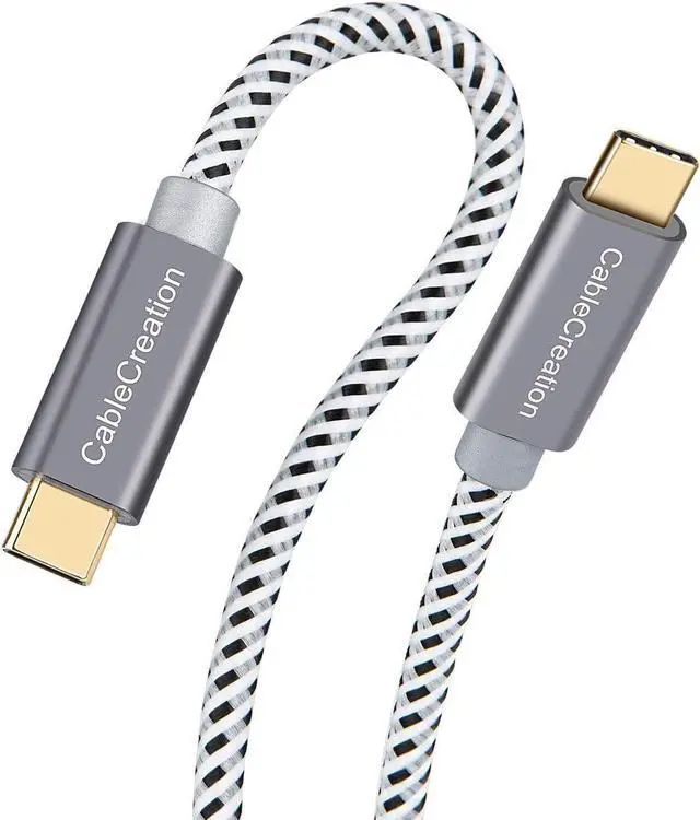 Main image of USB C Cable 10FT [2-Pack], Cable Type C to Type C Fast Charging 3A 60W, Braided USB C Cable 3m, Compatible with MacBook Pro, Air, S21/S20+/S20 Ultra/S10, Note 10,etc. 3m / Space Gray