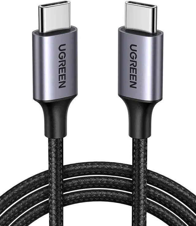 Main image of USB C to USB C Cable 60W Type-C PD Fast Charging Cord Compatible with Samsung Galaxy Note 10 S20 S10 S9 Google Pixel 4 3 2 XL MacBook Air 13" iPad Pro 2020 Chromebook Nitendo Switch 6FT