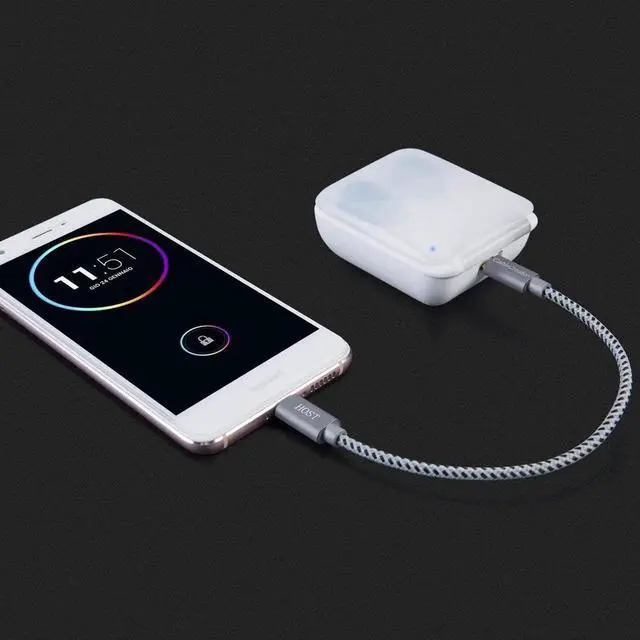 Alt view image 4 of 7 - Micro USB to Micro USB OTG Cable, Male to Male, Compatible with DJI Spark and Mavic, PS4, Owlet, Android Phone and Tablet, DAC and More,8 inch / 20CM