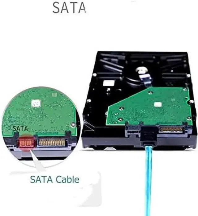 Alt view image 2 of 6 - High Speed 6pcs/Set Sata 3 SATA Cable SAS Cable 6Gbps for Server 1M