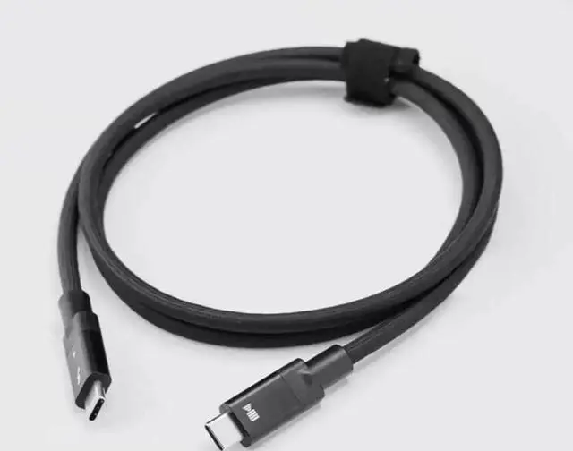 Alt view image 2 of 7 - Thunderbolt 4 Cable, 3.3 ft USB C to USB C Cable, 240W Charging, 40Gbps Data Transfer, Supports 8K/4K Displays, for iPhone 16 Series, MacBook Air, iPad, Sam-sung (Thunderbolt 4-Certified)