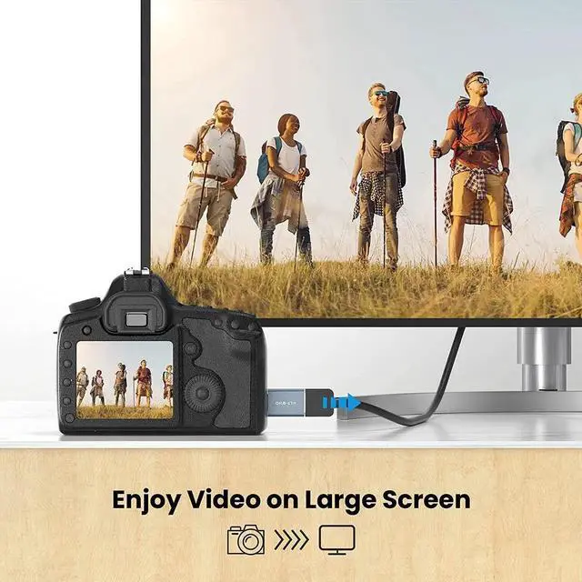 Alt view image 2 of 7 - Mini HDMI Adapter 3 Pack, Mini HDMI Male to Standard HDMI Female Aluminum Shell Adapter, Support 4K 3D for Raspberry Pi Zero W, DSLR Camera, Graphics Video Card, Camcorder, Laptop, Tablet