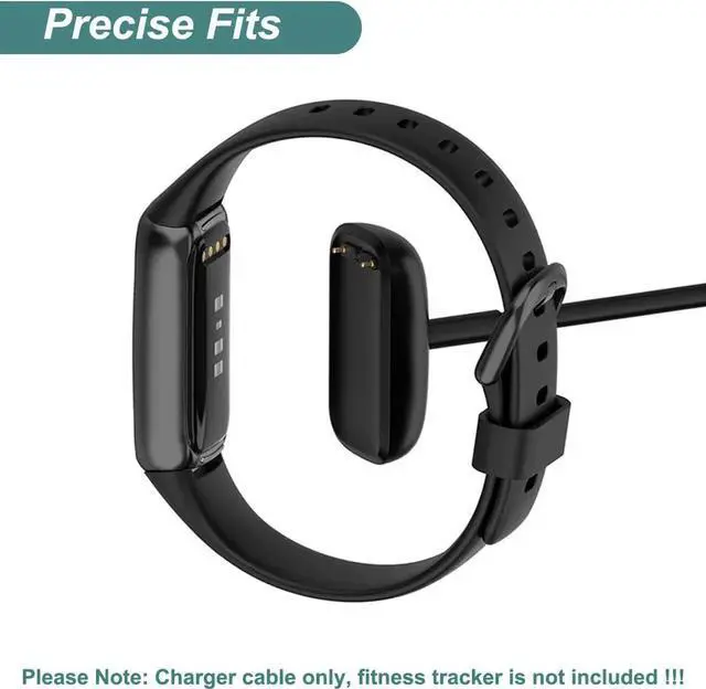 Alt view image 3 of 7 - Charger for Fitbit Charge 5 / Fitbit Charge 6 / Fitbit Luxe, Replacement Charging Cable Cord Accessories for Fitbit Luxe/Charge 5/Charge 6 [2-Pack, 3.3ft/1m]