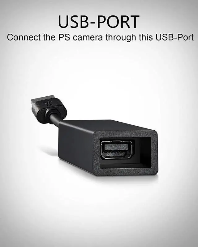 Alt view image 4 of 7 - PS VR Adapter Cable Camera Adapter for PS5 PS4 Play Standation Camera ps4 Mini Camera Adapter for PSVR Games USB3.0 PS VR on PS5 Play Standation 5 Male to Female for VR Game