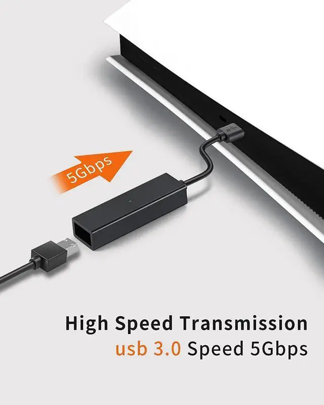 Alt view image 6 of 7 - PS VR Adapter Cable Camera Adapter for PS5 PS4 Play Standation Camera ps4 Mini Camera Adapter for PSVR Games USB3.0 PS VR on PS5 Play Standation 5 Male to Female for VR Game