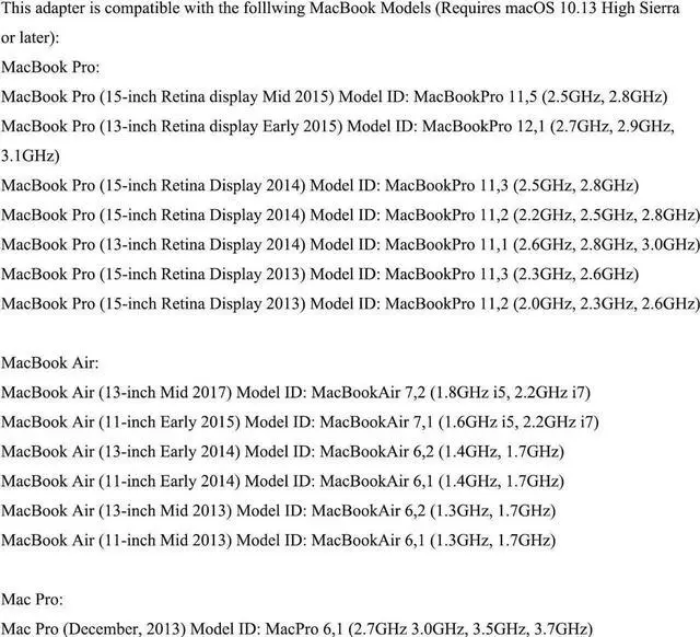 Alt view image 7 of 7 - M.2 NVME MacBook SSD Convert Adapter for Upgraded MacBook Air Pro Retina Mid 2013-2017 AHCI SSD Upgraded Kit for A1465 A1466 A1398 A1502