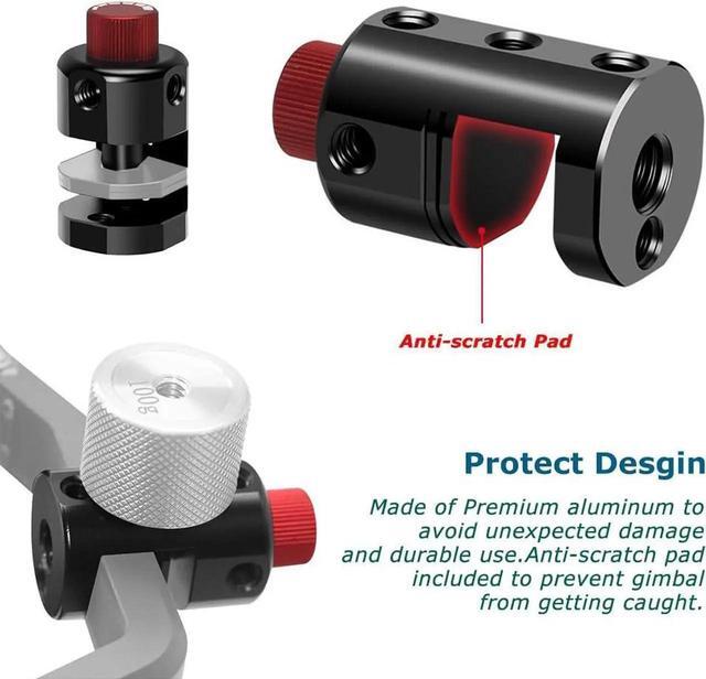 Alt view image 6 of 7 - Universal Gimbal Counterweight Kit with Balance Weight Mounting Clamp and 50g+100g Counterweights for DJI Ronin S/SC/RS2/RSC2/RS3/RSC3,Zhiyun Weebill S Crane Gimbals