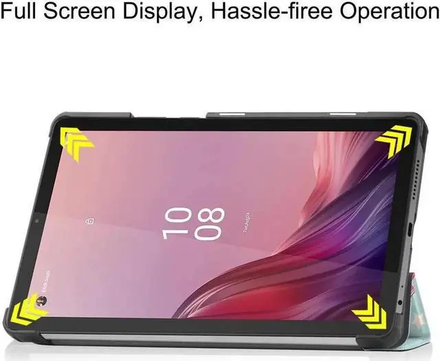 Alt view image 2 of 7 - Case for Lenovo Tab M9 2023 9 inch Model TB310XU / TB310FU Slim Stand andard Shell Protective Cover with Stylus Pen Light Blue