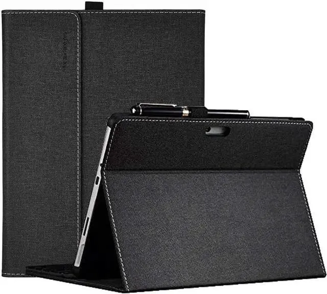 Main image of Protective Case for Microsoft Surface Go 4 2023 / Surface Go 3 2021 / Surface Go 2 2020 / Surface Go 2018 - Multi-Angle Portfolio Business Cover with Pen Holder, Compatible with Type Cover Keyboard