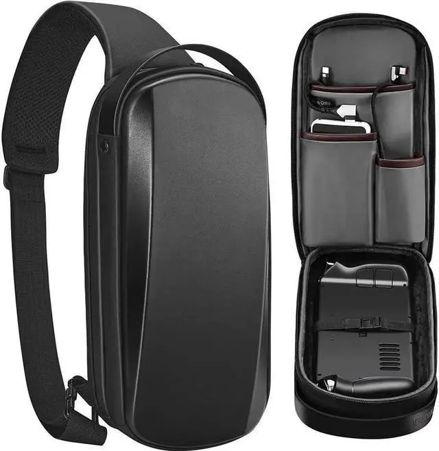 Main image of Carrying Case for Steam Deck Console & Accessories Shockproof Hard Shell Protective Crossbody Shoulder Che Stand Backpack with Pockets for Travel Home