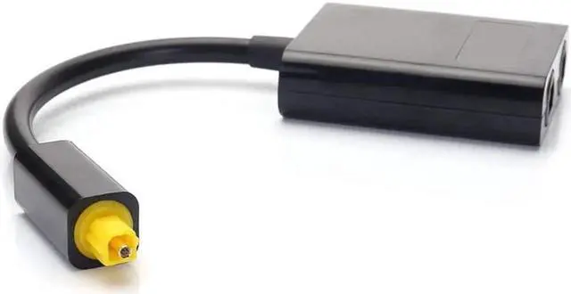 Alt view image 6 of 6 - 1Pcs ABKT 1 in 2 Out Digital Fiber Audio Optical Splitter Cable ,Fiber optic adapter,Fiber converter, Audio Adapter Cable(0.2M)