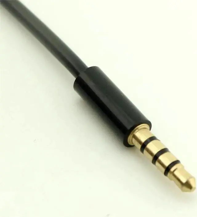 Alt view image 3 of 6 - 1Pcs 3.5mm TRRS 4 Pole Male Plug to 3x 1/8" 3.5mm Stereo 4 Pole Female Audio Splitter Adapter Cord Cable 50cm