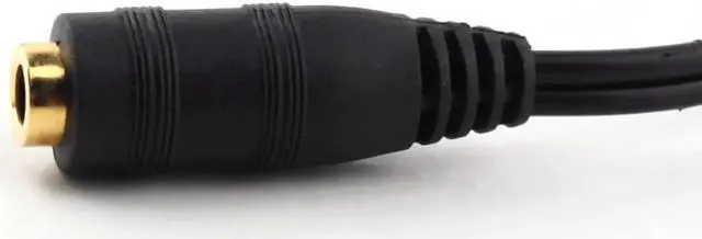 Alt view image 3 of 5 - 1Pcs 3.5mm 2 in 1 Female To Dual Male Earphone Headset PC Adapter Audio Cable