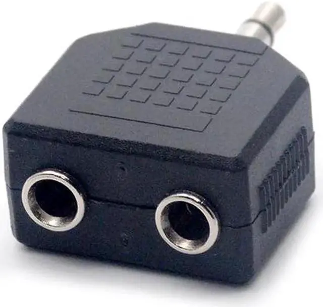 Alt view image 5 of 5 - 2 pcs/lot Mini Stereo 3.5mm Audio Jack Male to Dual 3.5mm Female Double Earphone Headphone Y Splitter Adapter Plug for MP3 Phone