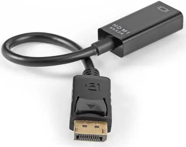 Alt view image 4 of 6 - 1Pcs DisplayPort Large DP Male to HDMI 2Kx4K Adapter Converter Splitter for HDTV Monitor Projector Audio Video HDMI Cables