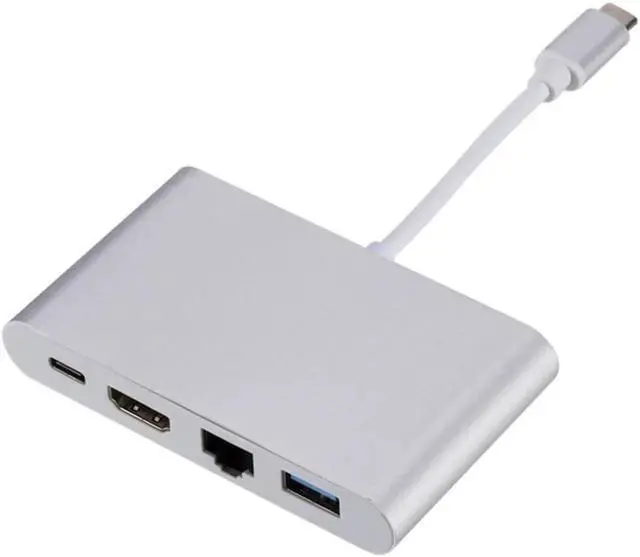 Alt view image 3 of 6 - 1Pcs USB Type C to HDMI USB C USB 3.0 4K AV Audio Video Cable Converter HUB Adapter Splitter OTG Charger