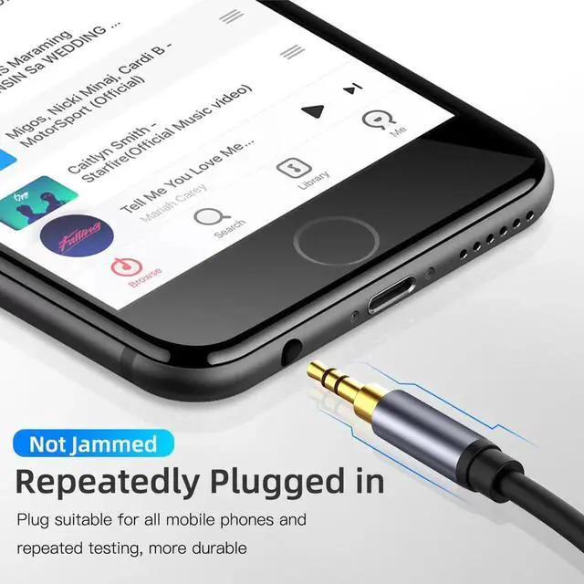 Alt view image 2 of 6 - 1Pcs Splitter Headphone Cable For Computer 3.5mm Female to 2 Male 3.5mm Audio Connector Male to Dual Female 3.5 AUX Audio Adapter