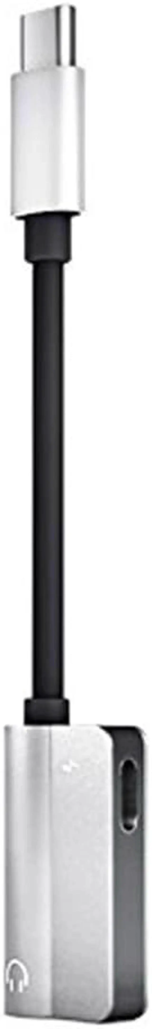 Alt view image 5 of 5 - 1Pcs 2 in 1 Type C Audio Cable Adapter Type C to 3.5mm Jack Audio Splitter Simply and fashion audio adapter